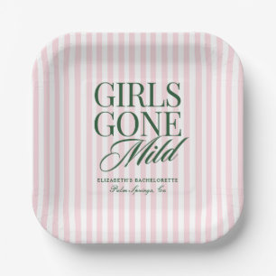 Girls Gone Mild Pajama Spa Bachelorette Weekend Papieren Bordje