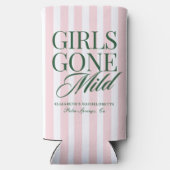 Girls Gone Mild Pajama Spa Bachelorette Weekend Seltzer Blikjeskoeler (Achterkant)