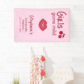 Girls Gone Mild Pink and Cherry Red Bachelorette   Spandoek (Insitu)