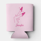 Girls Gone Mild Pink Spa vrijgezellenweekend Blikjeskoeler (Achterkant)