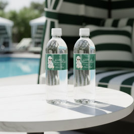 Girls Gone Mild Spa Bear Bachelorette Waterfles Etiket