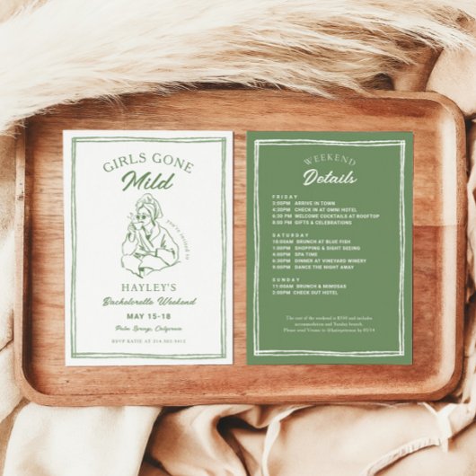 Girls Gone Mild Spa vrijgezellenfeest reisschema Kaart