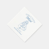 Girls Gone Mild Spa vrijgezellenfeest Servet (Hoek)