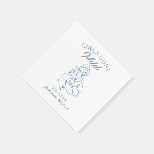 Girls Gone Mild Spa vrijgezellenfeest Servet (Hoek)