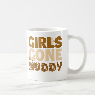 Girls Gone Muddy Fun Gift voor off-road liefhebber Koffiemok