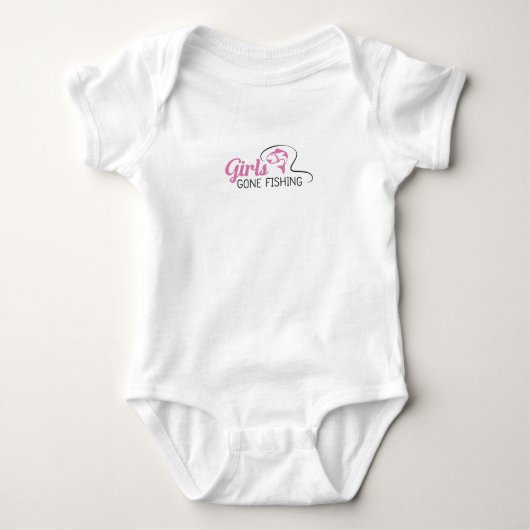 Girls Gone Vist grappig cadeau Romper (Voorkant)