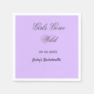 Girls Gone wild Bachelorette party name date bride Servet