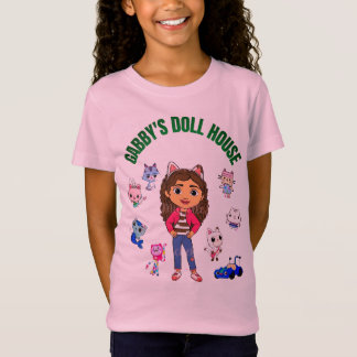 GIRL'S GRAFISCHE GABBY'S DOLL HOUSE T-SHIRT