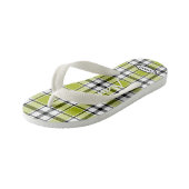 Girl's Green Pset HAMbWG Teenslippers (Schuin)