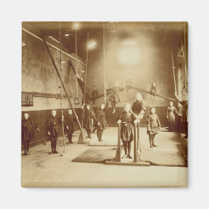 Girl's Gymnasium bij de Doaf and Dumb Institution Magneet