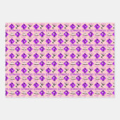 Girls Gymnastics Athletics Theme Cute Girly Inpakpapier Vel (Voorkant)