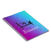 Girls Gymnastics Beam Notitieboek (Rechterzijde)