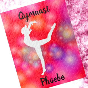 Girls Gymnastics Bubble Fun Legpuzzel