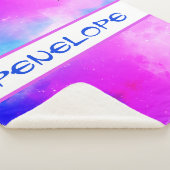 Girls Gymnastics Events Abstracte Sherpa Blanket Sherpa Deken (3/4)