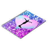 Girls Gymnastics Glam Notitieboek (Linkerzijde)
