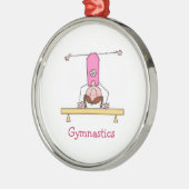 Girls Gymnastics Ornament (Links)