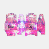 GIRLS GYMNASTICS PARTY FAVOR BOX BEDANKDOOSJES (Uitgevouwen)