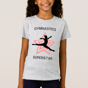 Girls Gymnastics Superstar Leap T-Shirt