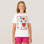 Girls' Haes TAGLESS T-Shirt (Voorkant volledig)