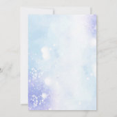 Girls Halloween Birthday-uitnodigingen met foto Kaart (Achterkant)