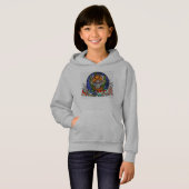 Girls' halloween pullover hoodie (Voorkant volledig)