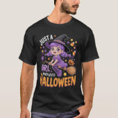 Girls Halloween T-shirt (Voorkant)