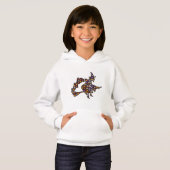Girls' Hanes ComfortBlend® Hoodie/Witch (Voorkant volledig)