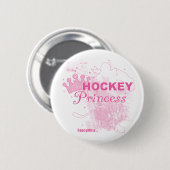Girls Hockey Prinses Ronde Button 5,7 Cm (Voorkant /achterkant)