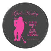Girls Hockey Puck (Voorkant)