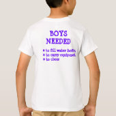 Girls Hockey T-shirt (Achterkant)