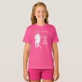Girls Hockey T-shirt (Voorkant volledig)