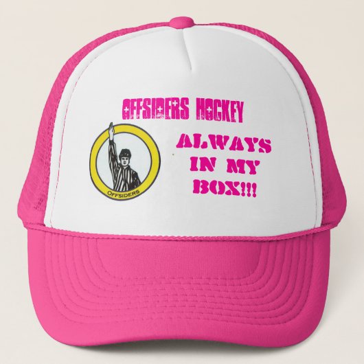 Girls Hockey Trucker Hat Pet (Voorkant)