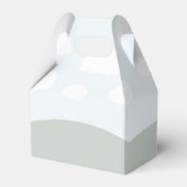 Girls' Hole-in-One Pink Golf 1e verjaardag Bedankdoosjes (Achterkant)