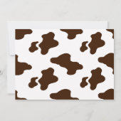 Girls Horse met Barn Birthday Invitation Kaart (Achterkant)