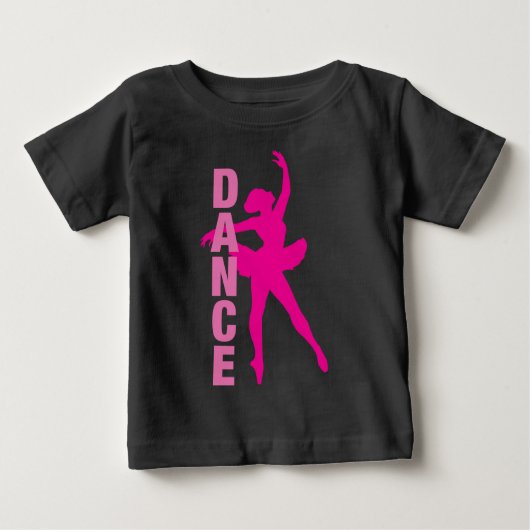 Girls Hot Pink Ballerina Dance (Voorkant)