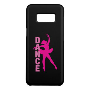 Girls Hot Pink Ballerina Dance Case-Mate Samsung Galaxy S8 Hoesje