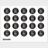 Girls Ice Hockey This Princess Wears Hockey Skates Ronde Sticker (Vel)