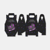 Girl's Ice Schaats Birthday Party Bedankdoosjes (Uitgevouwen)