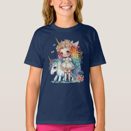 Girls' Jersey T-Shirt (Voorkant)