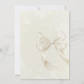 Girls Just Wanna Be 21 | Bow Coquette Birthday Kaart (Achterkant)