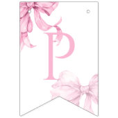 Girls just wanna be one birthday vlaggetjes (Tweede vlag)