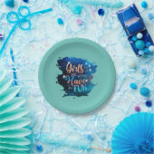 Girls just wanna have fun papieren bordje (Feest)