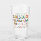 Girls Just Wanna Have Fundamental Human Rights Glas (Voorkant)
