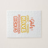 girls just wanna have fundamental human rights legpuzzel (Horizontaal)