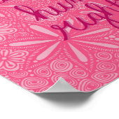 Girls Just Wanna Have Fundamental Human Rights Poster (Hoek)