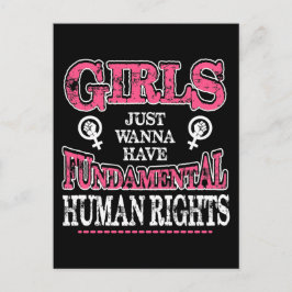 Girls Just Wanna Have Fundamental Rights Briefkaart