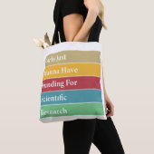 Girls Just Wanna Have Funding For Scientific Resea Tote Bag (Dichtbij)