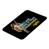 Girls Just Want Fundamental Rights Campy Dancer  Magneet (Linkerzijde)