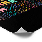 Girls Just Want to Have Fundamental Human Rights F Poster (Hoek)