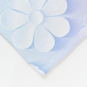 Girls Karate Floral Fleece Deken (Hoek)